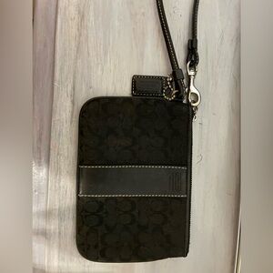 Coach wristlet